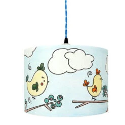 Abat-jour à Colorier Oiseaux