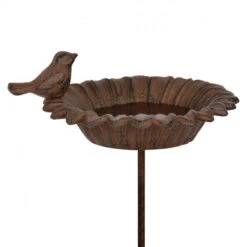 ESSCHERT DESIGN Abreuvoir Oiseau En Fonte à Piquer 76 Cm