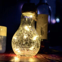 Ampoule Solaire Happy Éclairage Extérieur