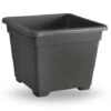 Bac à Fleurs Carré Quadrato 30 Cm -Jardin Et Extérieur bac a fleurs carre quadrato 30 cm