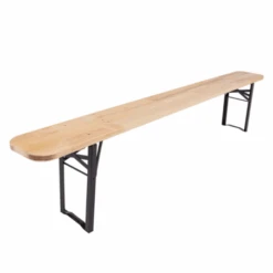 ESSCHERT DESIGN Banc Table De Jardin Brasserie En Bois 220cm -Jardin Et Extérieur banc table jardin brasserie 3