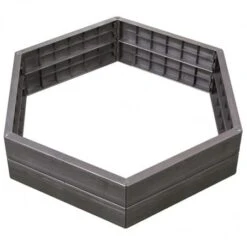 Carré Potager Ergo Imitation Bois 75 Cm -Jardin Et Extérieur carre potager ergo imitation bois 75 cm 3