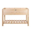 ESSCHERT DESIGN Carré Potager L Bois Naturel 119 X 41cm -Jardin Et Extérieur carre potager l bois naturel 119 x 41cm