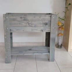 Carré Potager L En Bois 78 X 40 Cm -Jardin Et Extérieur carre potager l en bois 78 x 40 cm 1