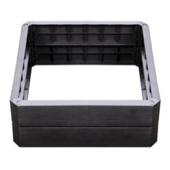 Carre Potager En Hauteur Imitation Bois 75 Cm -Jardin Et Extérieur carre potager m imitation bois 75 cm 1