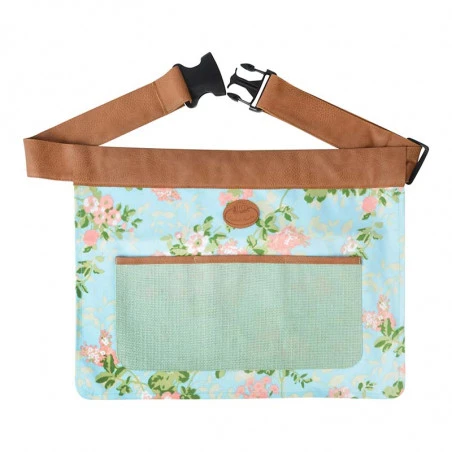 ESSCHERT DESIGN Ceinture à Outils Imprimé Roses 2 ESSCHERT DESIGN Ceinture à Outils Imprimé Roses