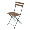 ESSCHERT DESIGN Chaise Bistrot Bois Et Métal Vert 1 ESSCHERT DESIGN Chaise Bistrot Bois Et Métal Vert -Jardin Et Extérieur chaise bistrot bois et metal vert