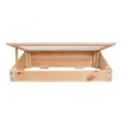 ESSCHERT DESIGN Châssis Serre En Bois Naturel -Jardin Et Extérieur chassis serre en bois naturel 3