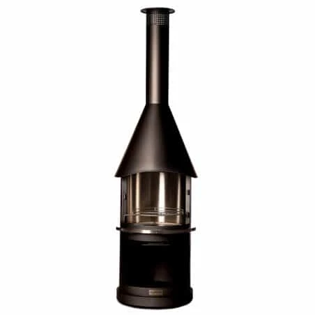 Cheminée D'extérieur Sydney Noir 4 Cheminée D'extérieur Sydney Noir – Image 2