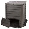 Composteur 600 Litres Design Imitation Bois THERMO WOOD -Jardin Et Extérieur composteur thermo wood imitation bois 600 l