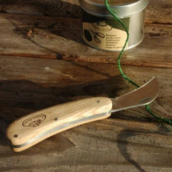 ESSCHERT DESIGN Couteau Serpette Inoxydable -Jardin Et Extérieur couteau serpette inoxydable 7