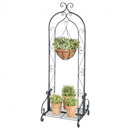 ESSCHERT DESIGN Etagère En Fer Forgé Pour Plantes 133 Cm