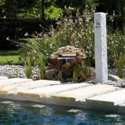 Fontaine De Jardin GRANIT Gris Clair -Jardin Et Extérieur fontaine de jardin granit gris clair 2
