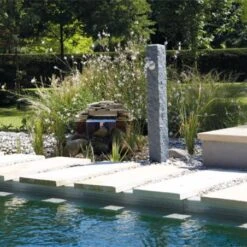 Fontaine De Jardin GRANIT Gris Foncé -Jardin Et Extérieur fontaine de jardin granit gris fonce 3