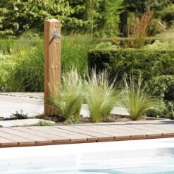 Fontaine De Jardin WOOD Bois Clair -Jardin Et Extérieur fontaine de jardin wood bois clair 3