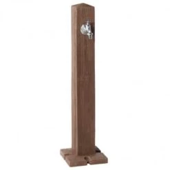 Fontaine De Jardin WOOD Bois Foncé