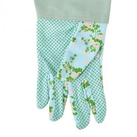 ESSCHERT DESIGN Gants De Jardin Longs Imprimé Roses 5 ESSCHERT DESIGN Gants De Jardin Longs Imprimé Roses – Image 3