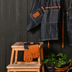 ESSCHERT DESIGN Gants De Travail En Cuir Jardinage -Jardin Et Extérieur gants de jardinage jeans 8