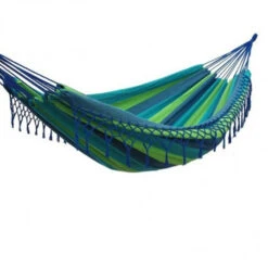 Hamac Suspendu à Franges + Support Métal -Jardin Et Extérieur hamac suspendu a franges support metal 3