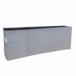 Jardinière Bac à Fleurs Respirante 100 Cm Gris