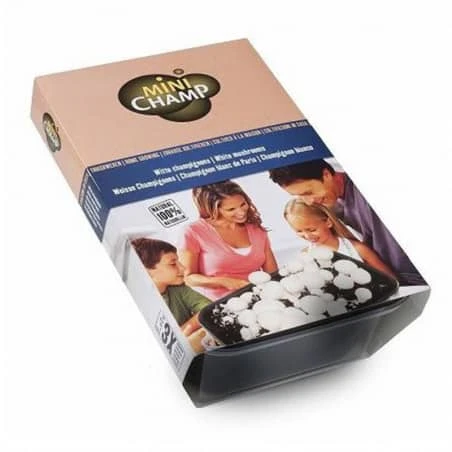 Kit Champignons De Paris Blanc à Faire Pousser 3 Kit Champignons De Paris Blanc à Faire Pousser