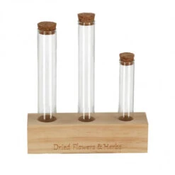 ESSCHERT DESIGN Lot De 3 Tubes à Essai En Verre 18cm
