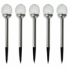 Lot De 5 Balises Solaire Perle De Rosée -Jardin Et Extérieur lot 5 balises solaire perle rosee