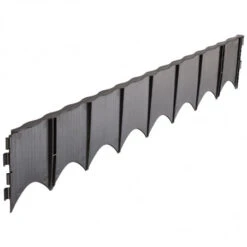 Lot De 6 Bordures De Jardin De 75 Cm