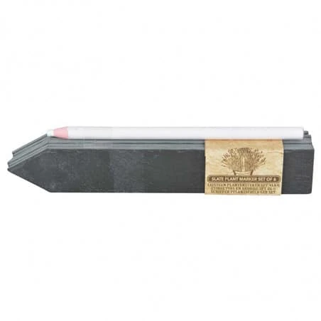 ESSCHERT DESIGN Lot De 6 étiquettes En Ardoise 7 ESSCHERT DESIGN Lot De 6 étiquettes En Ardoise – Image 5
