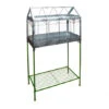 ESSCHERT DESIGN Mini Serre Sur Pied De Jardin En Métal 115cm 1 ESSCHERT DESIGN Mini Serre Sur Pied De Jardin En Métal 115cm -Jardin Et Extérieur mini serre sur pied jardin metal