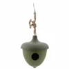 Nichoir En Fibres De Bambou Gland Vert -Jardin Et Extérieur nichoir fibre bambou gland vert