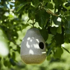 Nichoir Pour Oiseaux Sauvages Naturel Bambou -Jardin Et Extérieur nichoir oiseaux sauvages naturel bambou 3