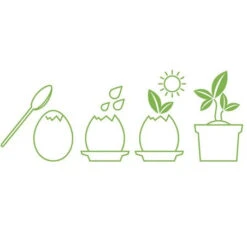 Oeuf Céramique Kit Lavande -Jardin Et Extérieur oeuf kit lavande 3