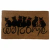 Paillasson Chats Welcome 45 X 75 Cm -Jardin Et Extérieur paillasson chats welcome 45 x 75 cm