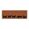 ESSCHERT DESIGN Paillasson Coco Chats 75x25cm -Jardin Et Extérieur paillasson coco chats 75x25cm