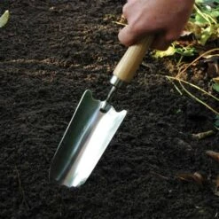 ESSCHERT DESIGN Pelle Plantoir En Frêne Et Acier Inoxydable -Jardin Et Extérieur pelle plantoir 7