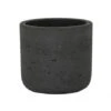 Pot Charlie S Noir Effet Béton 15cm -Jardin Et Extérieur pot charlie noir effet beton 15cm
