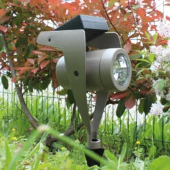 Power Spot Solaire 30lm Taupe