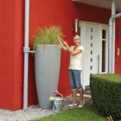 Récupérateur D'eau 2 En 1 Gris 300L Avec Bac à Fleur Amovible 8 Récupérateur D'eau 2 En 1 Gris 300L Avec Bac à Fleur Amovible -Jardin Et Extérieur recuperateur d eau 2 en 1 gris 300l avec bac a fleur amovible 2