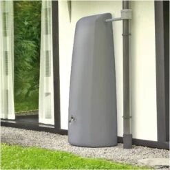 Récupérateur D'eau Elégance 400L - Gris -Jardin Et Extérieur recuperateur d eau elegance 400l gris 2
