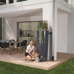 Récupérateur D'eau STONE 2 En 1 Lava - 350 L 9 Récupérateur D'eau STONE 2 En 1 Lava - 350 L -Jardin Et Extérieur recuperateur d eau stone 2 en 1 lava 350 l 3