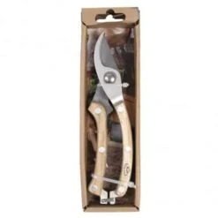 ESSCHERT DESIGN Sécateur En Bois Et Acier Inoxydable Végétaux -Jardin Et Extérieur secateur 5