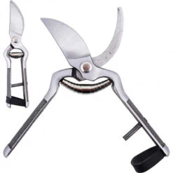 ESSCHERT DESIGN Sécateur Acier Inoxydable 21 Cm -Jardin Et Extérieur secateur acier inoxydable 21 cm 2