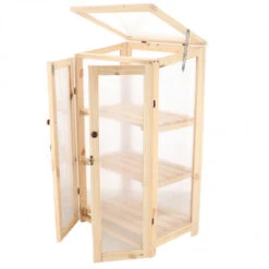 ESSCHERT DESIGN Serre De Jardin En Bois Et Polycarbonate -Jardin Et Extérieur serre de jardin bois polycarbonate 14