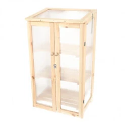 ESSCHERT DESIGN Serre De Jardin En Bois Et Polycarbonate -Jardin Et Extérieur serre de jardin bois polycarbonate 3