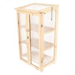 ESSCHERT DESIGN Serre De Jardin En Bois Et Polycarbonate -Jardin Et Extérieur serre de jardin bois polycarbonate 5