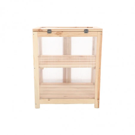 ESSCHERT DESIGN Serre De Terrasse Polycarbonate En Bois 85cm 9 ESSCHERT DESIGN Serre De Terrasse Polycarbonate En Bois 85cm – Image 7