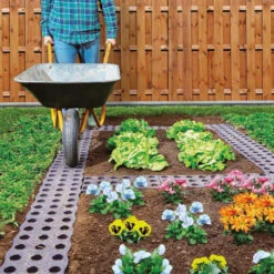 Set De 4 Dalles Pour Potager Maxi 70 Cm -Jardin Et Extérieur set de 4 dalles pour potager maxi 70 cm 5