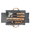 ESSCHERT DESIGN Set Outils Barbecue En Jeans 2 ESSCHERT DESIGN Set Outils Barbecue En Jeans -Jardin Et Extérieur set outils barbecue en jeans