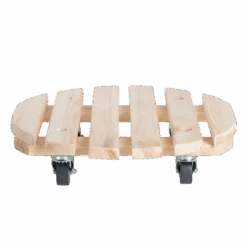 ESSCHERT DESIGN Support à Roulettes Pour Plantes Lourdes -Jardin Et Extérieur support a roulettes pour plantes lourdes 1